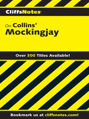 cover image of CliffsNotes on Collins' Mockingjay